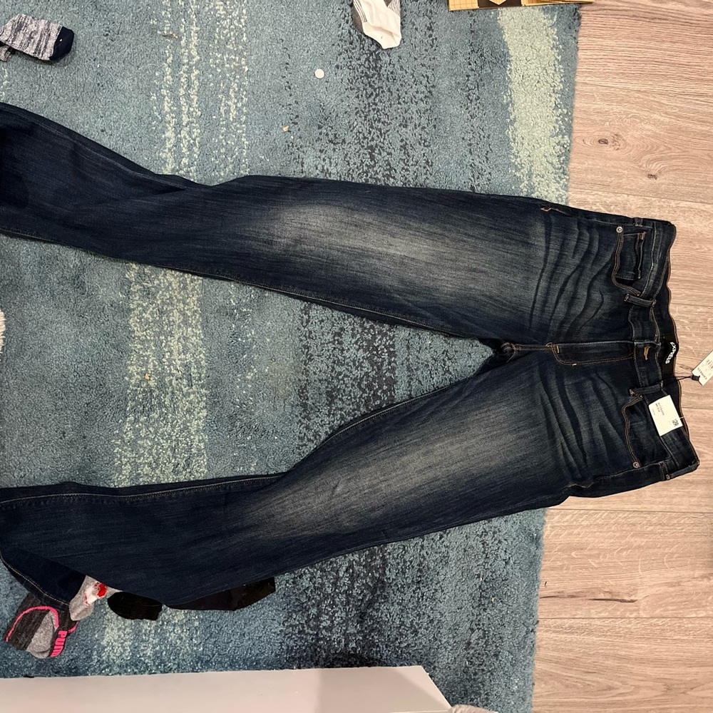 Express mid rise skyscraper jeans new with tags 12 regular